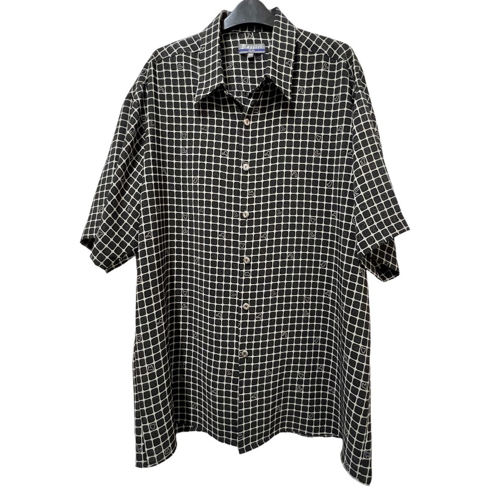 Bassiri Men's Casual Button-Down Shirt Size XL